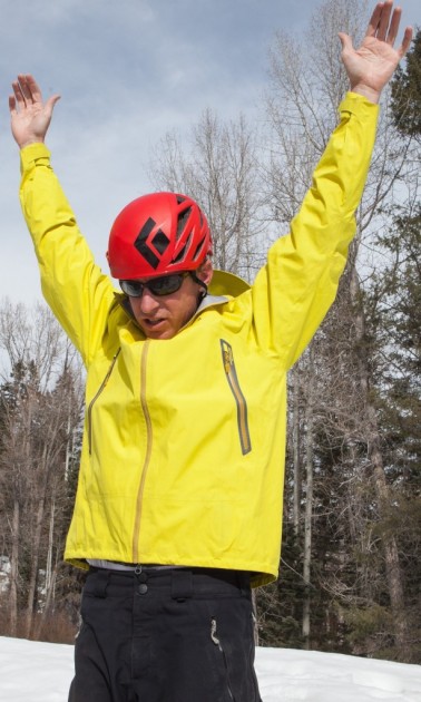 marmot nano as - more evidence of the nano as's poor fit: the highest riding hem line...