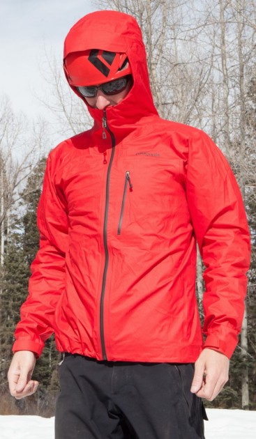 patagonia m10 - our size medium was trim and fit us well, although we found the hem...
