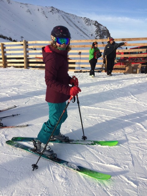 arc'teryx andessa - the arc'teryx andessa at mammoth mountain.