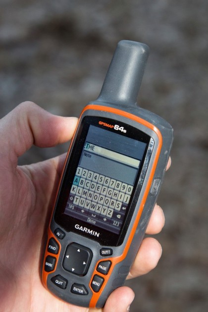 garmin gps map 64s - this screen is a larger; a great size that can be seen in high and...