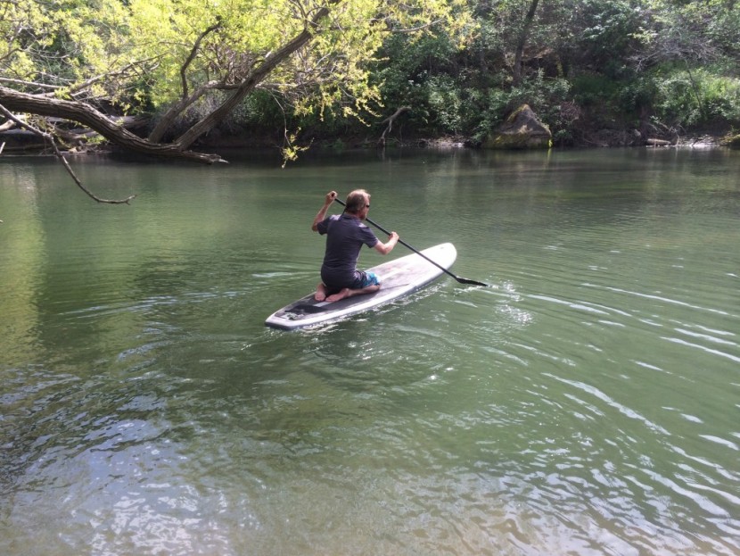 uli x surf series gerry lopez ltd. - the uli is a bit wobbly on the river so it was best to start out...