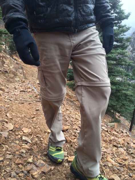 prana stretch zion convertible pants - the stretch zion convertible pants were the most comfortable to wear...