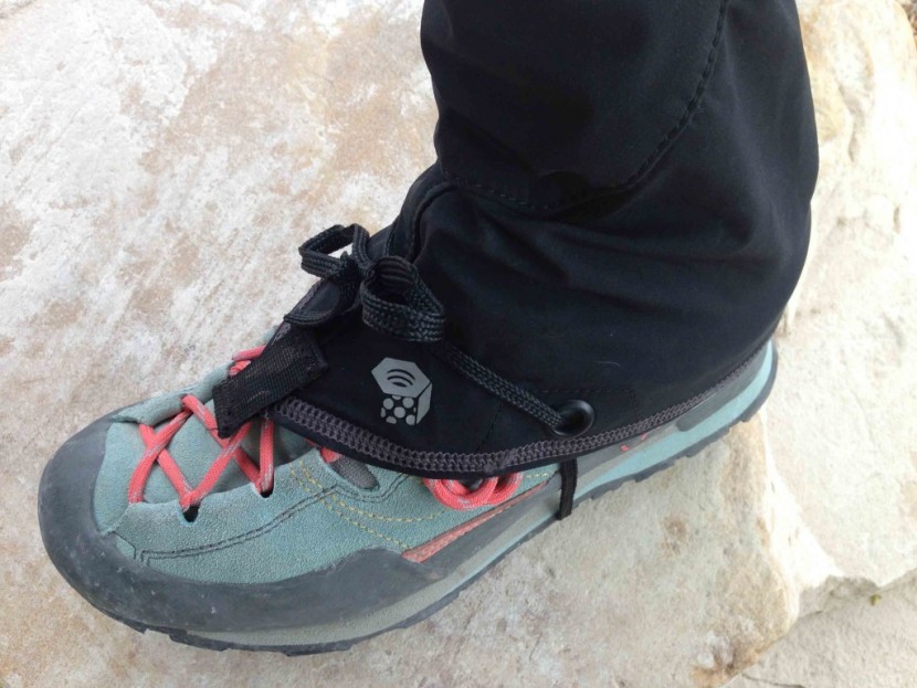 mountain hardwear scree - at first we thought we could just tie the shoelace over the top of...