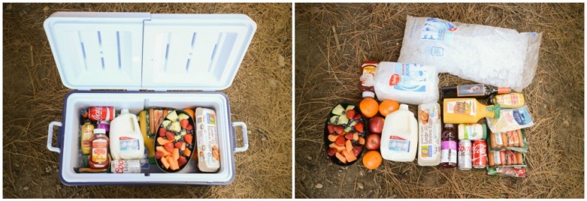 rubbermaid durachill wheeled 5-day - packed up and ready to rock. we measured the rubbermaid's internal...