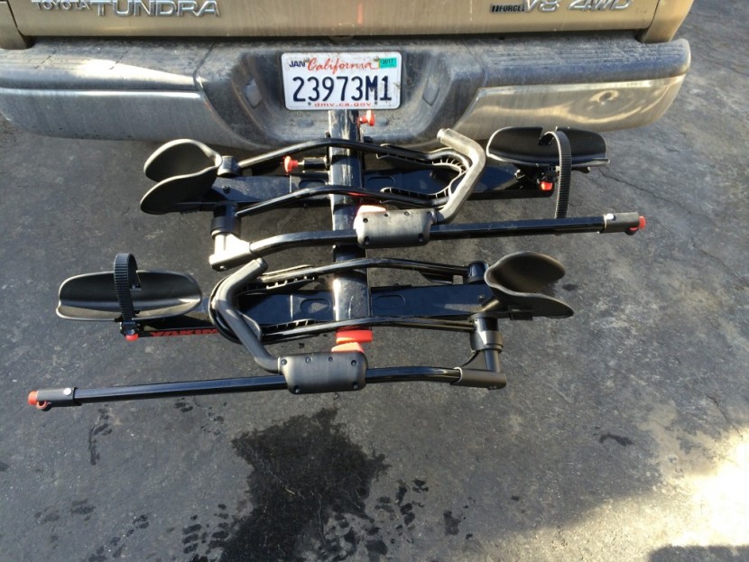 yakima holdup - the holdup folds down smaller than most hitch mount racks when not...