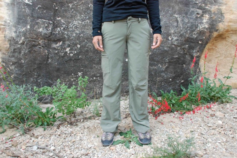 rei sahara roll-up for women - these pants are stretchy and have a loose cut, particularly around...