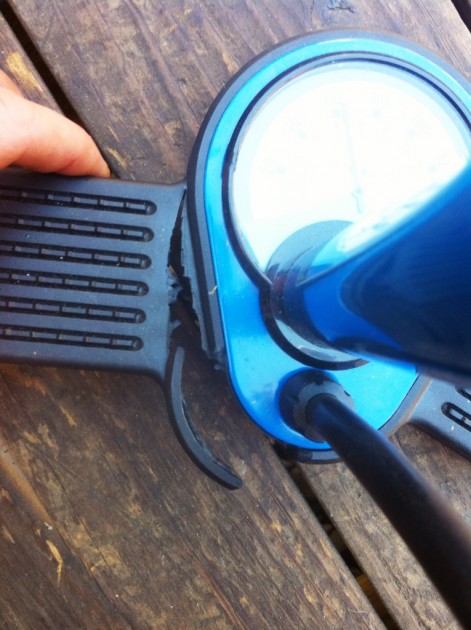 park tool pfp-8 - the plastic base of the pfp-8 didn't survive our very scientific...