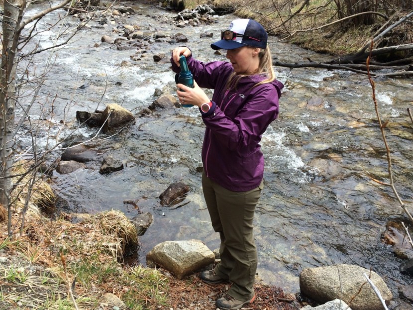 steripen ultra - the ultra takes 48 seconds to purify half a liter, which actually...