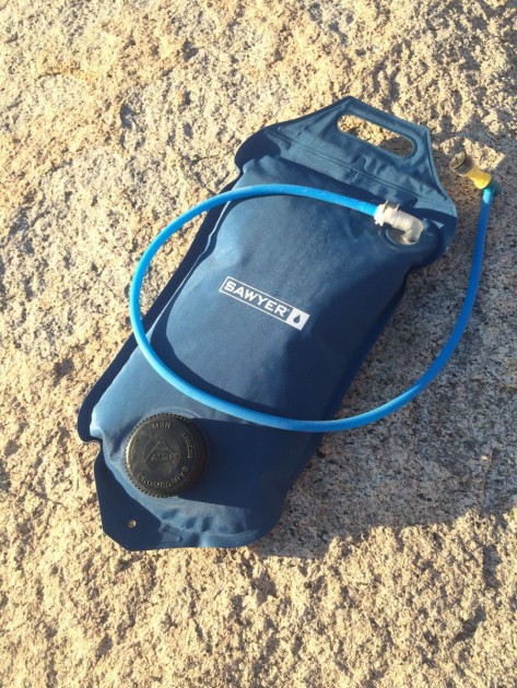 sawyer 4l water filtration system - we like the idea of being able to use the complete as a hydration...