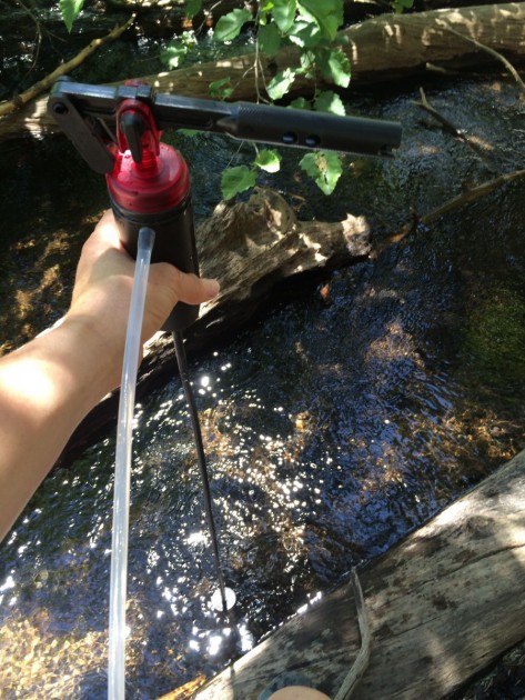 msr sweetwater microfilter - the sweetwater filter handle is the most delicate of the ones we...