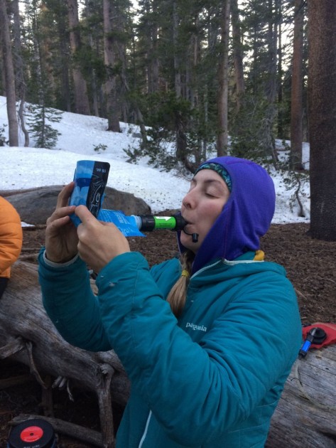 the sawyer mini can get much harder to use once it gets a bit clogged.