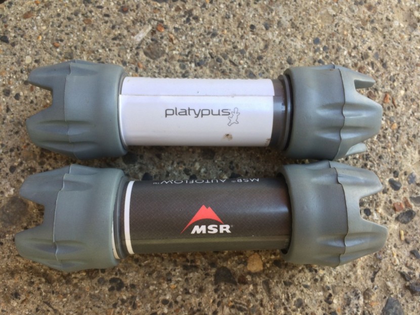 msr autoflow gravity filter - the platypus gravityworks and the msr autoflow's filters appear to...