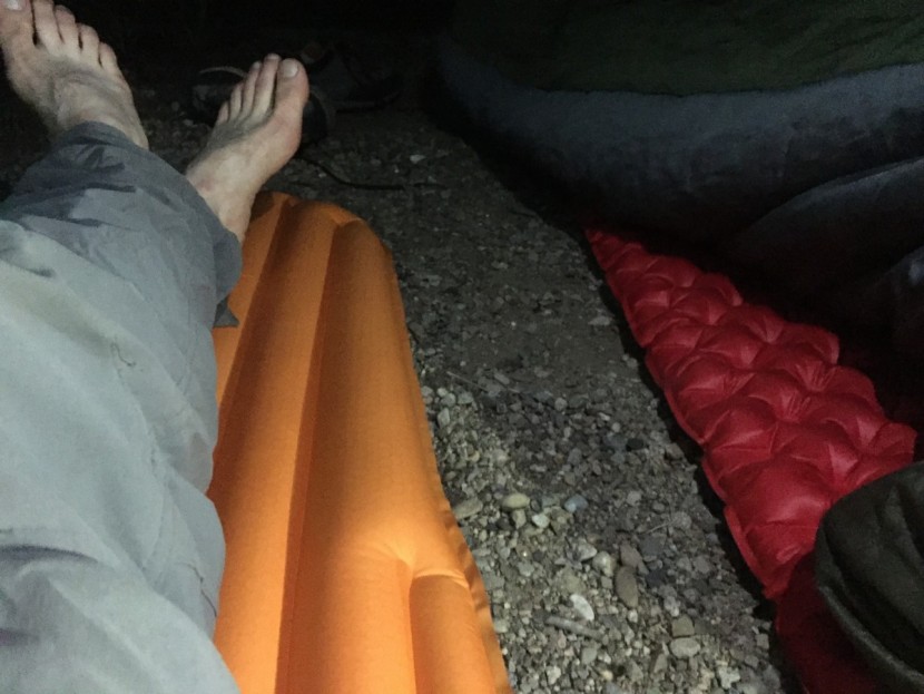 exped synmat hyperlite - for a pad as lightweight as this, we were really impressed with its...