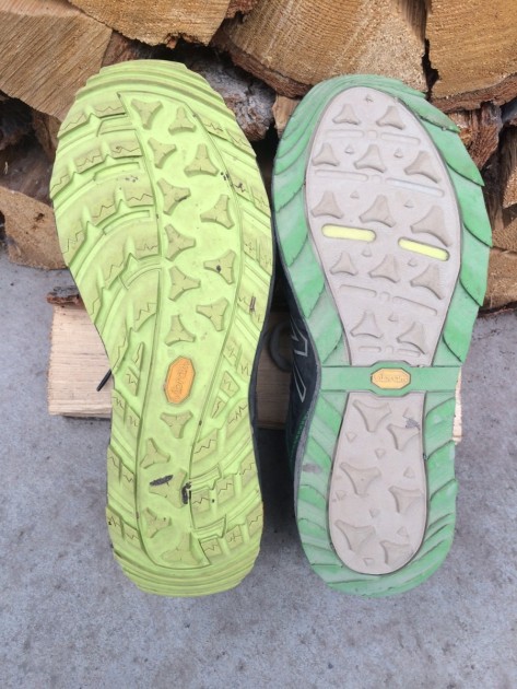 new balance leadville v3 - the newer leadville v3 is on the left, with the older v2 on the...