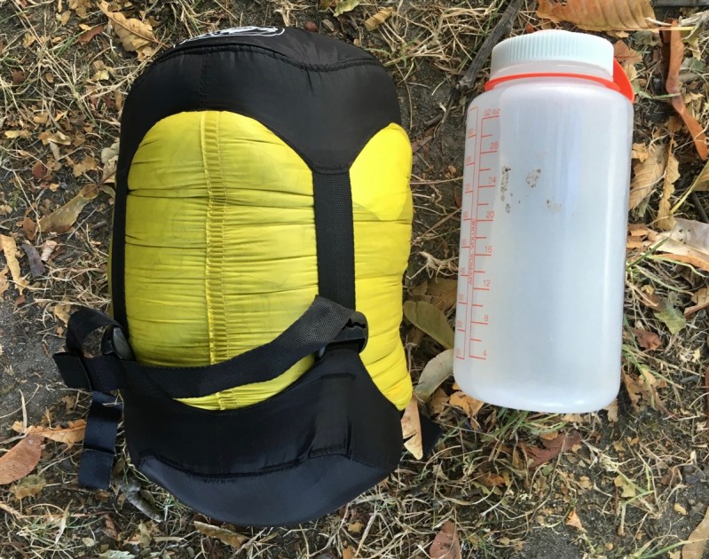 sea to summit spark iii - the spark iii came with the best compression sack among any sleeping...