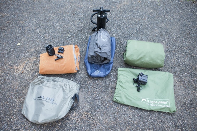 rei relax airbed - three of the camping mattresses reviewed by us were two-person...