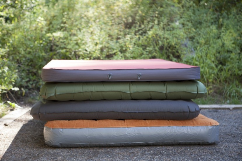 rei relax airbed - the thicknesses of the four mattresses in this review designed for...
