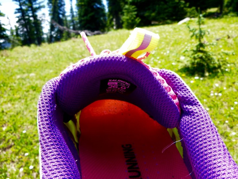 salming elements - see the light shine! we can see the light through the upper...