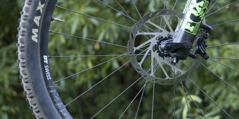 pivot mach 6 x01 2016 - the avid rotors were loud and the rear was underpowered at 160mm.