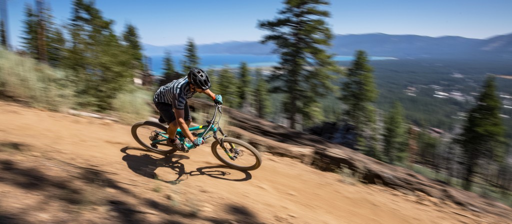 santa cruz nomad x01 2016 - pumping the nomad into a nice wide turn is one of our favorite...