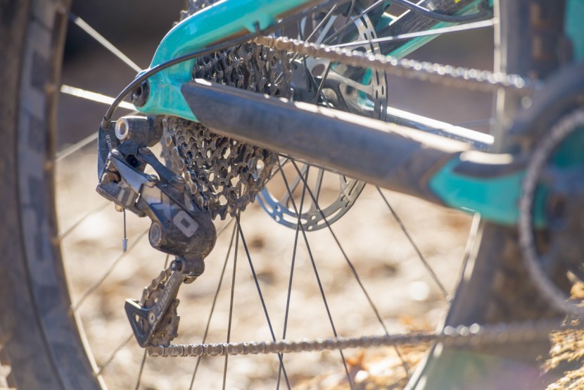 santa cruz nomad x01 2016 - we never needed more than the sram x01 1x11 drivetrain had to offer.