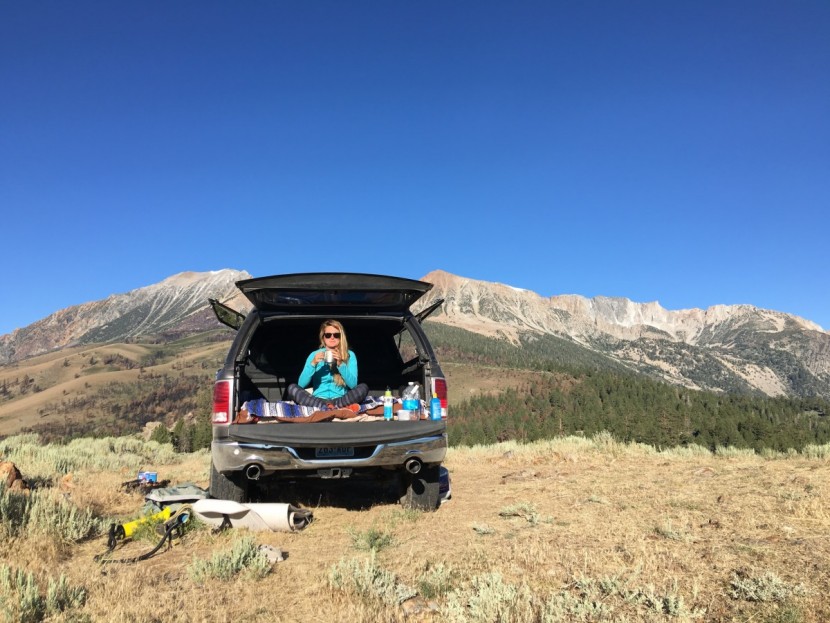 camping mattress - the megamat duo perfectly fits in the back of a pickup truck, making...