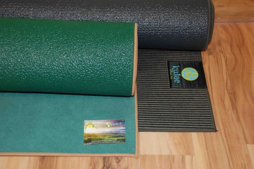 kulae elite hot hybrid - mat/towel hybrids help de-clutter your yoga bag. the kulae (back...