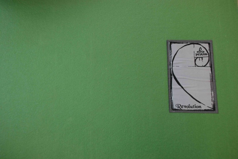 prana revolution - the compressed rubber resists wear and doesn't mark easily.