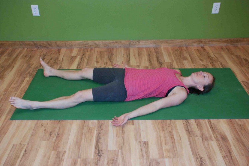 prana revolution - julia swimming in the sea of this mat. the larger surface area is...