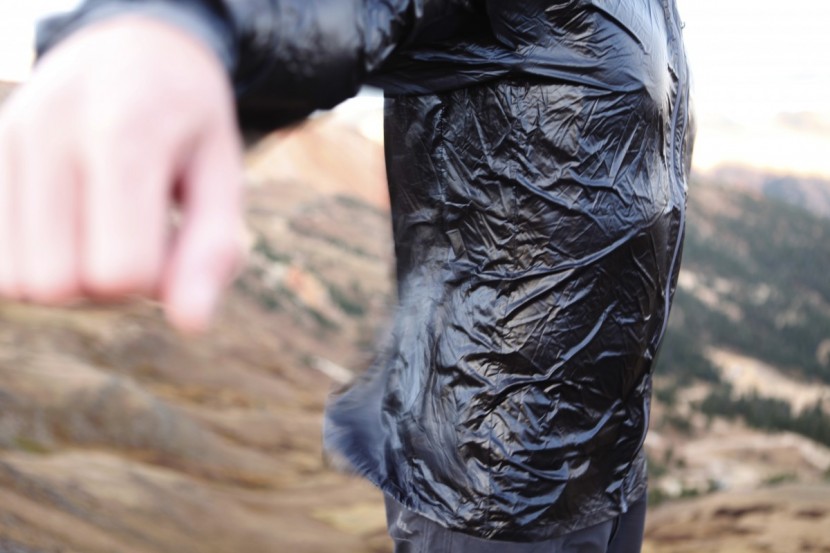 mountain hardwear ghost lite - the ghost lite jacket was one of two wind breakers that came in...