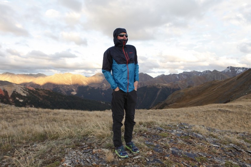 patagonia alpine houdini - the beefier 2.5 layer construction of the alpine houdini meant that...