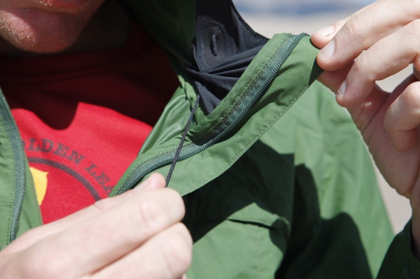 sierra designs exhale windshell - the hood of the exhale windshirt features a drawcord system similar...