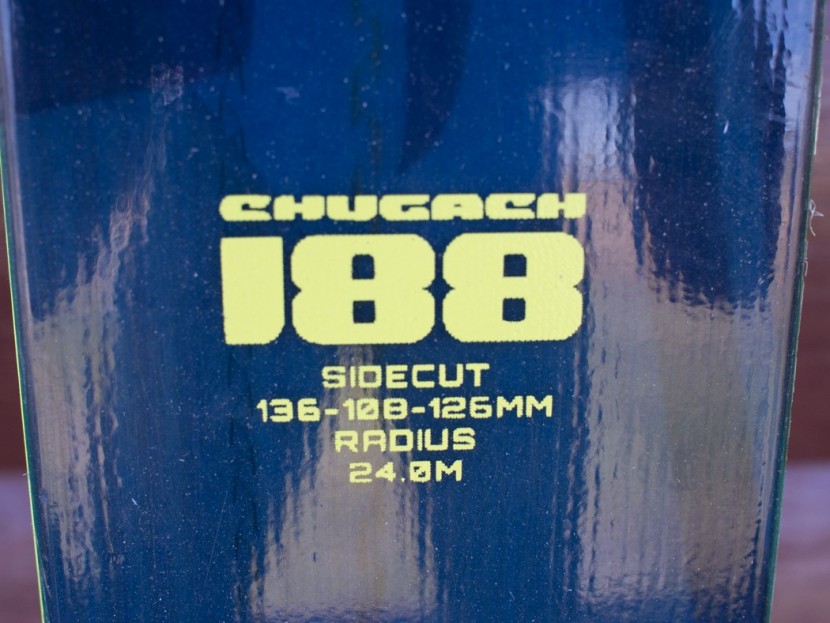 dynafit chugach - the dimensions of the dynafit chugach. our measured dimensions were...