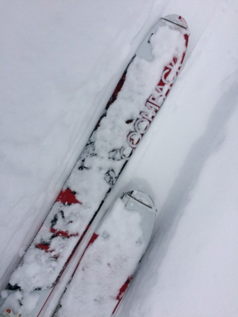 k2 wayback 104 - with heavy skis or light, glide them don't lift them. ski gear is...