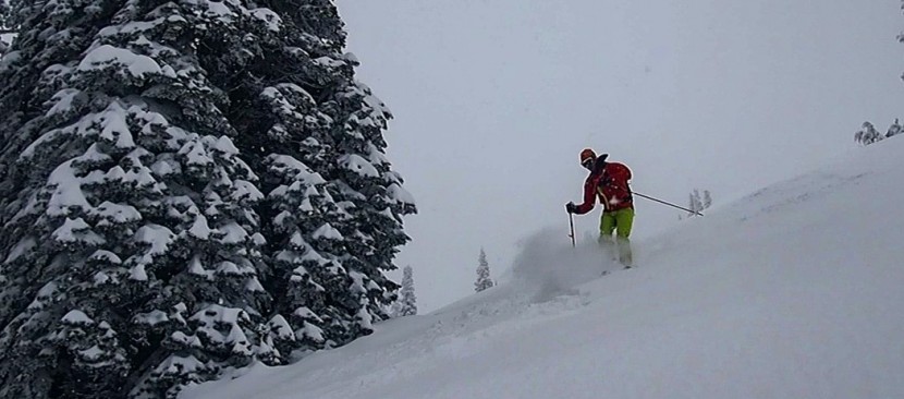 scott super guide 95 - lead test editor jed porter in the tetons on october 6, 2016. what a...