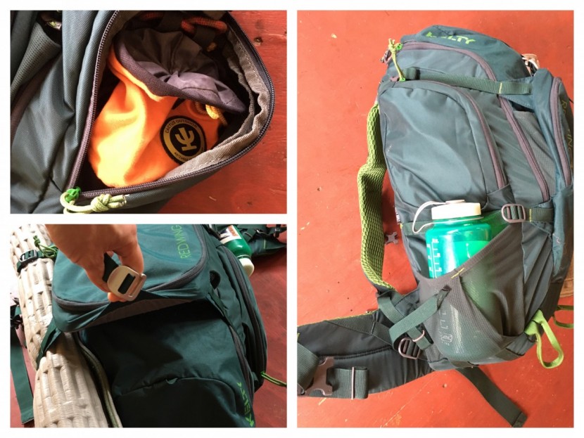 kelty redwing 44 - the redwing has several pockets, straps, and features to help you...