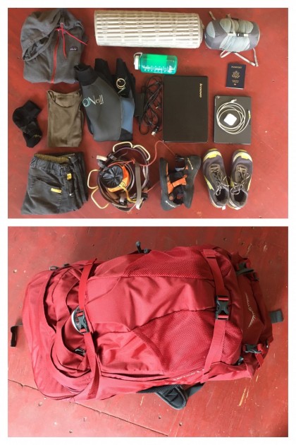 osprey farpoint 55 - the capacity of the osprey farpoint 55  travel backpack: all in!...
