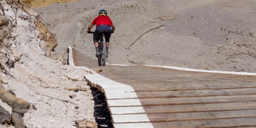 continental trail king 2.2 protection - a nice, moderate knob profile on the trail king feels not too tall...