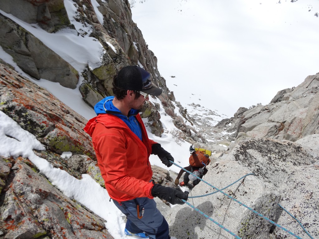 petzl attache - the petzl attache is a good all-around locker, here used to belay...