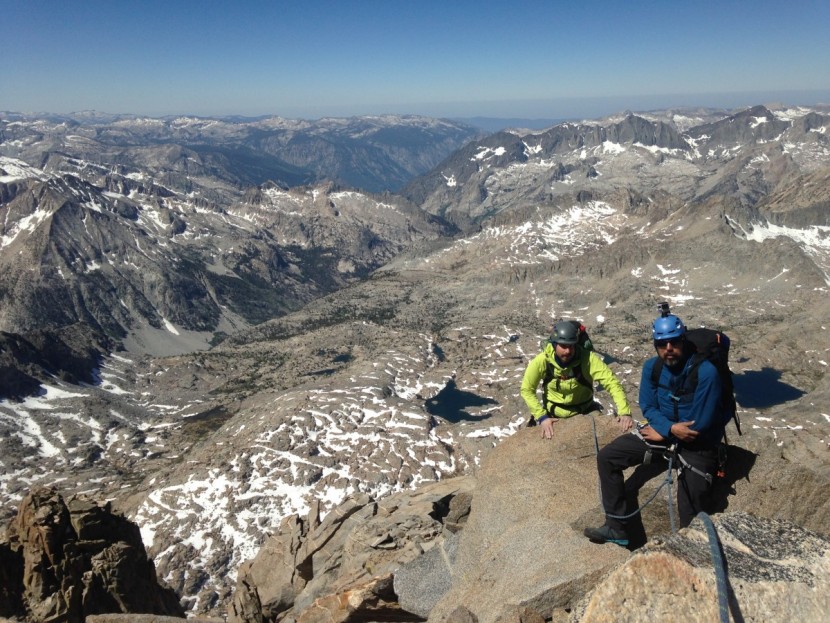 petzl am'd twist-lock - on the way up polemonium peak in the high sierra, luis is happy to...