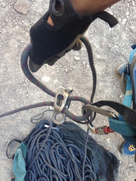 mad rock ultra-tech hms - a solid workhorse, the ultratech does belay duty paired with an atc...