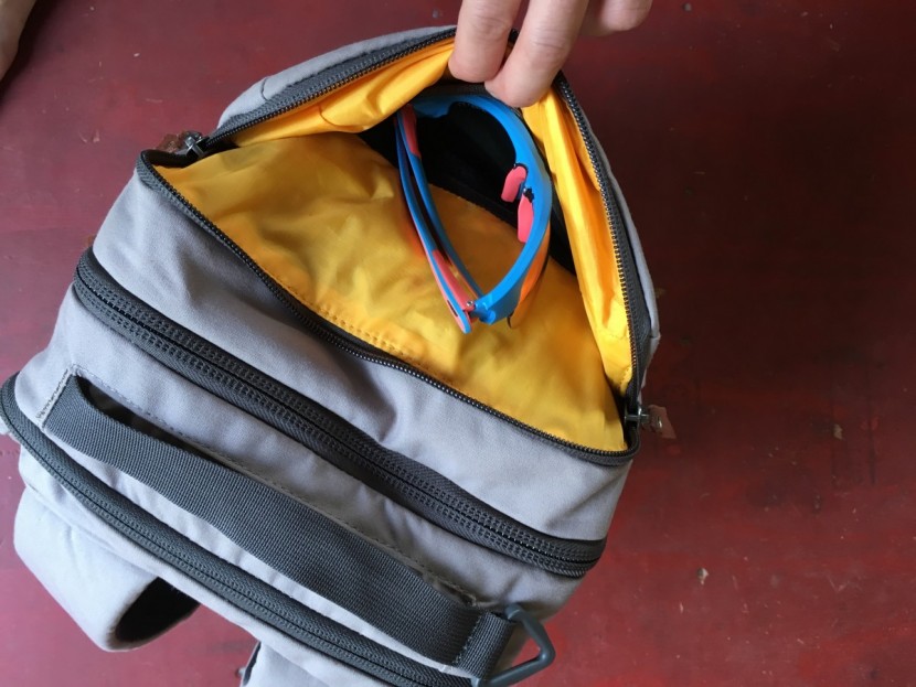 cotopaxi nazca - a special sunglass pouch in the top of the nazca keeps your shades...