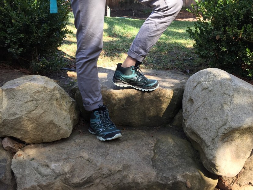 merrell capra bolt mid for women - we wore these shoes on moderate day hikes, where they were...
