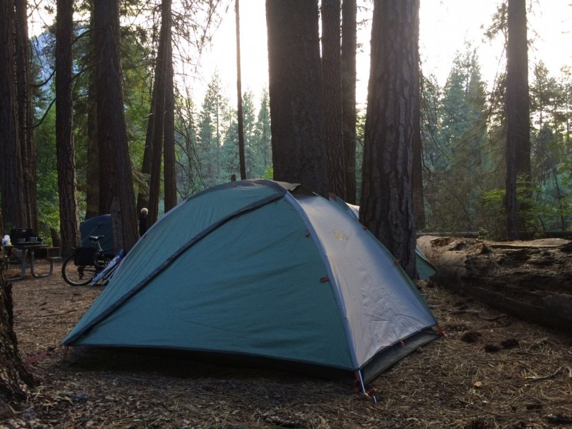 backpacking tent - we recommend only using the passage in sheltered areas where high...