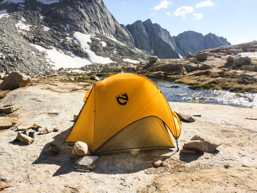 nemo blaze 2p ultralight - even though the nemo blaze's fly looks funny, it is on correctly and...