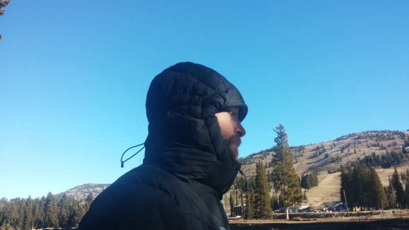 mountain hardwear therminator - the fully adjustable, technical hood of the therminator is just one...