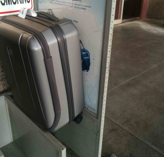 delsey shadow 3.0 21 - does it fit? yes and no. while we couldn't squeeze it into the...