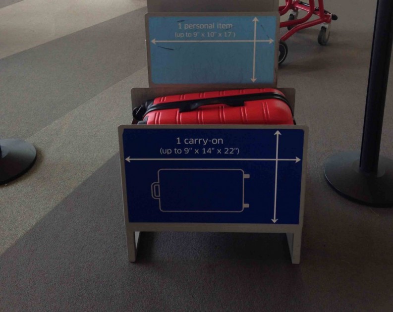 carry on luggage - most north american airlines use these measurements for their...