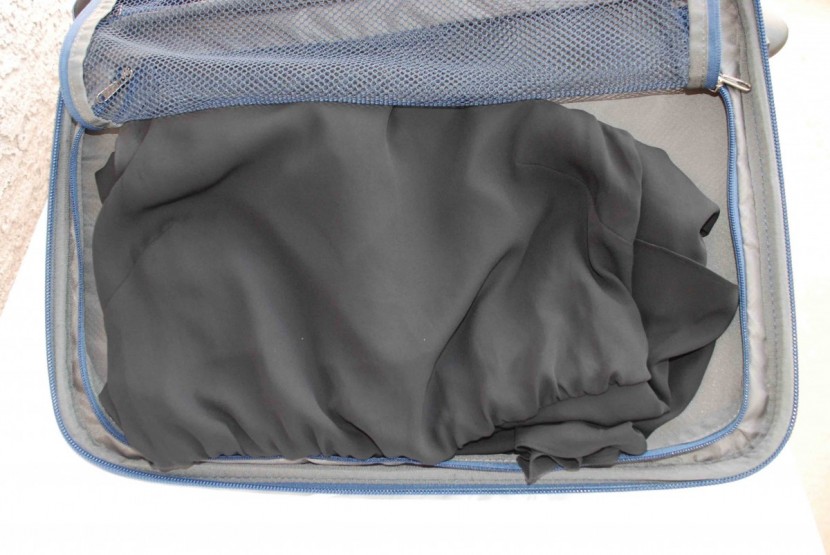 travelpro maxlite 5 22 expandable rollaboard - you can store a nice dress or suit in the large internal pocket, but...