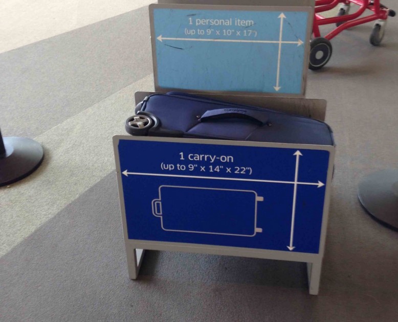 travelpro maxlite 5 22 expandable rollaboard - this bag mostly fits and as long as it's not expanded you should...